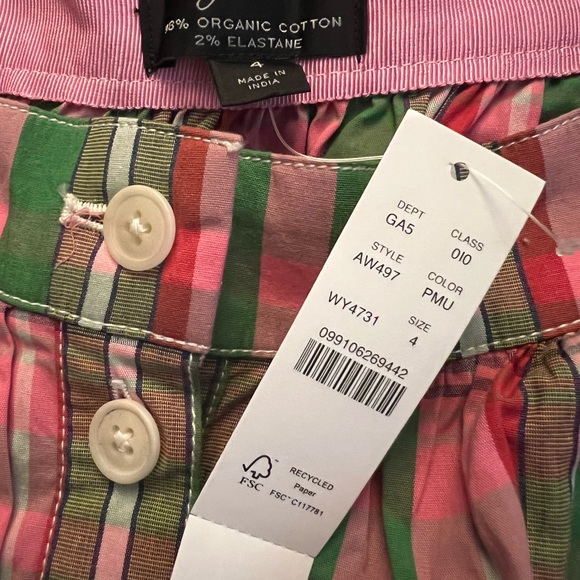 ❌SOLD❌NWT JCrew Button-up midi skirt in vintage plaid - 4 - Picture 4 of 5